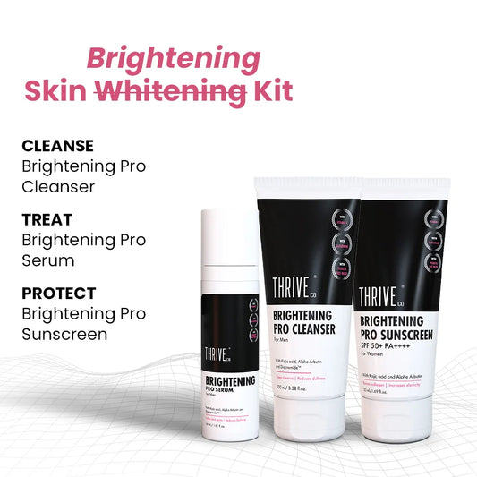 Brightening Pro Kit For Men : Cleanser, Serum & Sunscreen