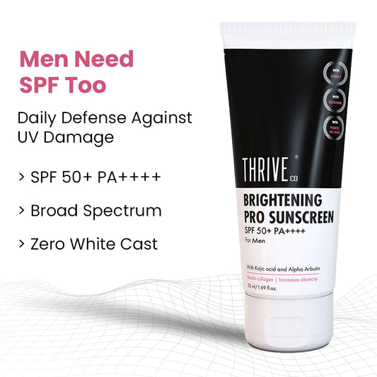 Brightening PRO Sunscreen SPF 50+ PA++++ For Men, 50 ml