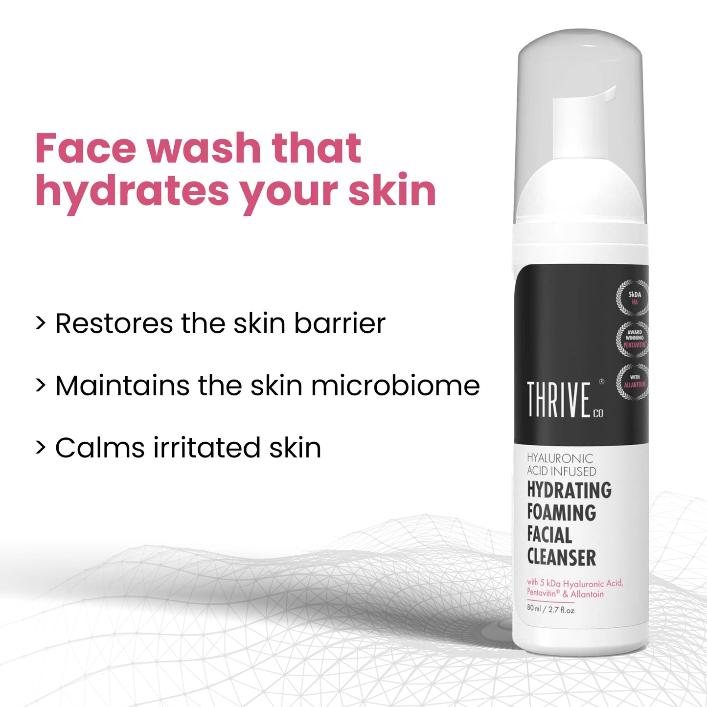 Hydrating Foaming Facial Cleanser, 80ml