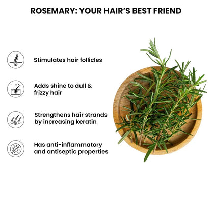 Rosemary Water Hair Spray, 100ml