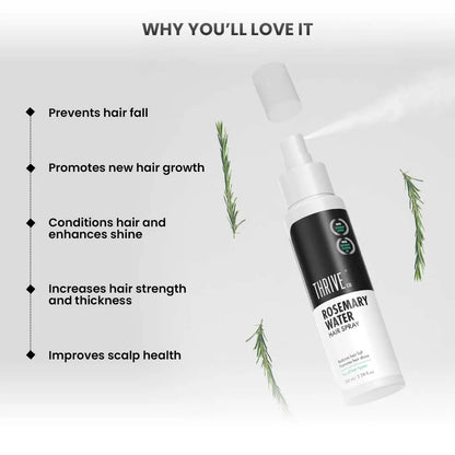 Rosemary Water Hair Spray