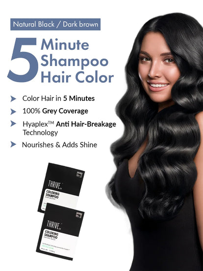 instant hair colour shampoo