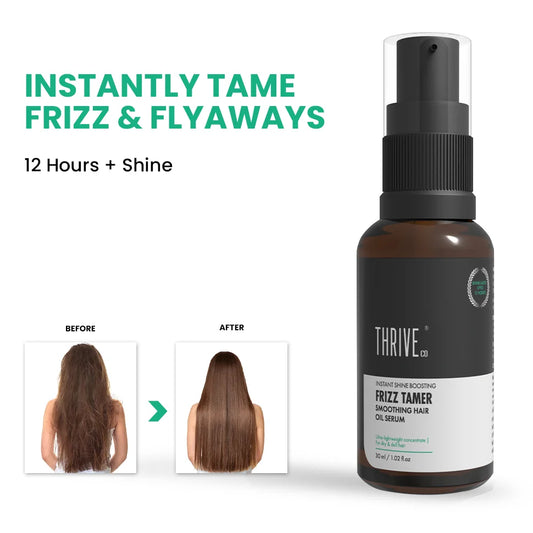 Frizz Tamer Smoothing Hair Oil Serum, 30ml