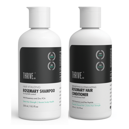 thriveco rosemary shampoo and rosemary conditioner combo