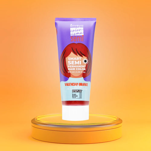 valencian orange semi permanent hair color